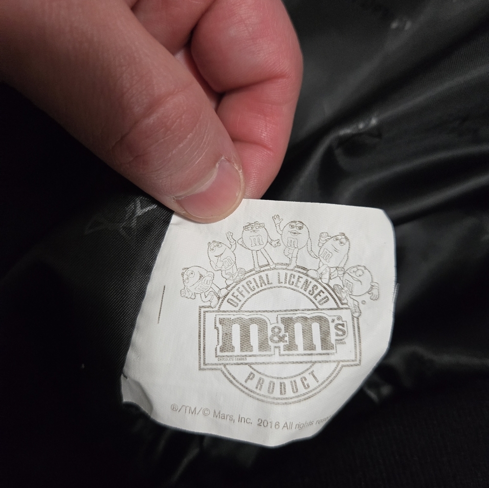 M&M's Racing Champion Black Racing Jacket - Picture 8 of 12
